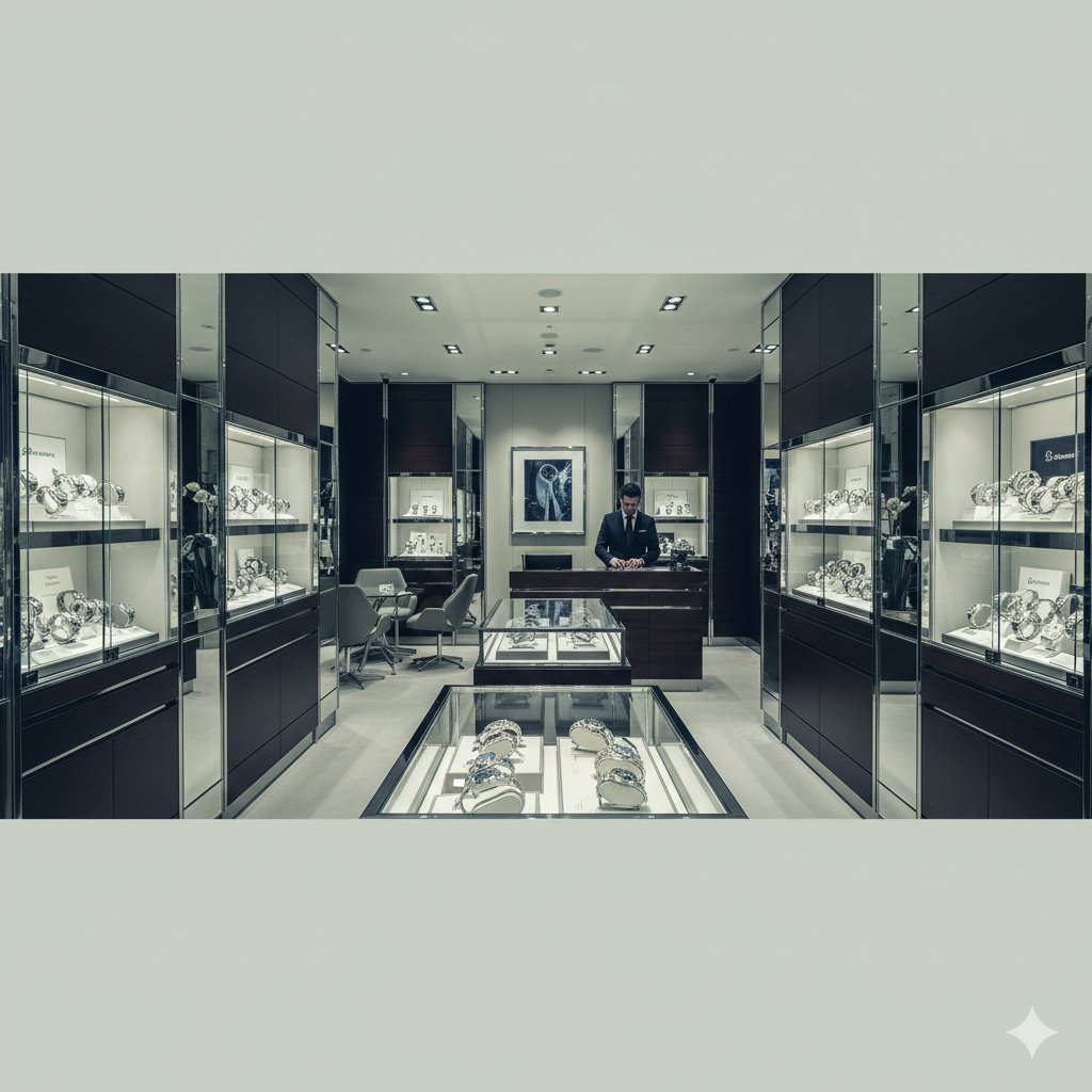 Premium retail consultation setting