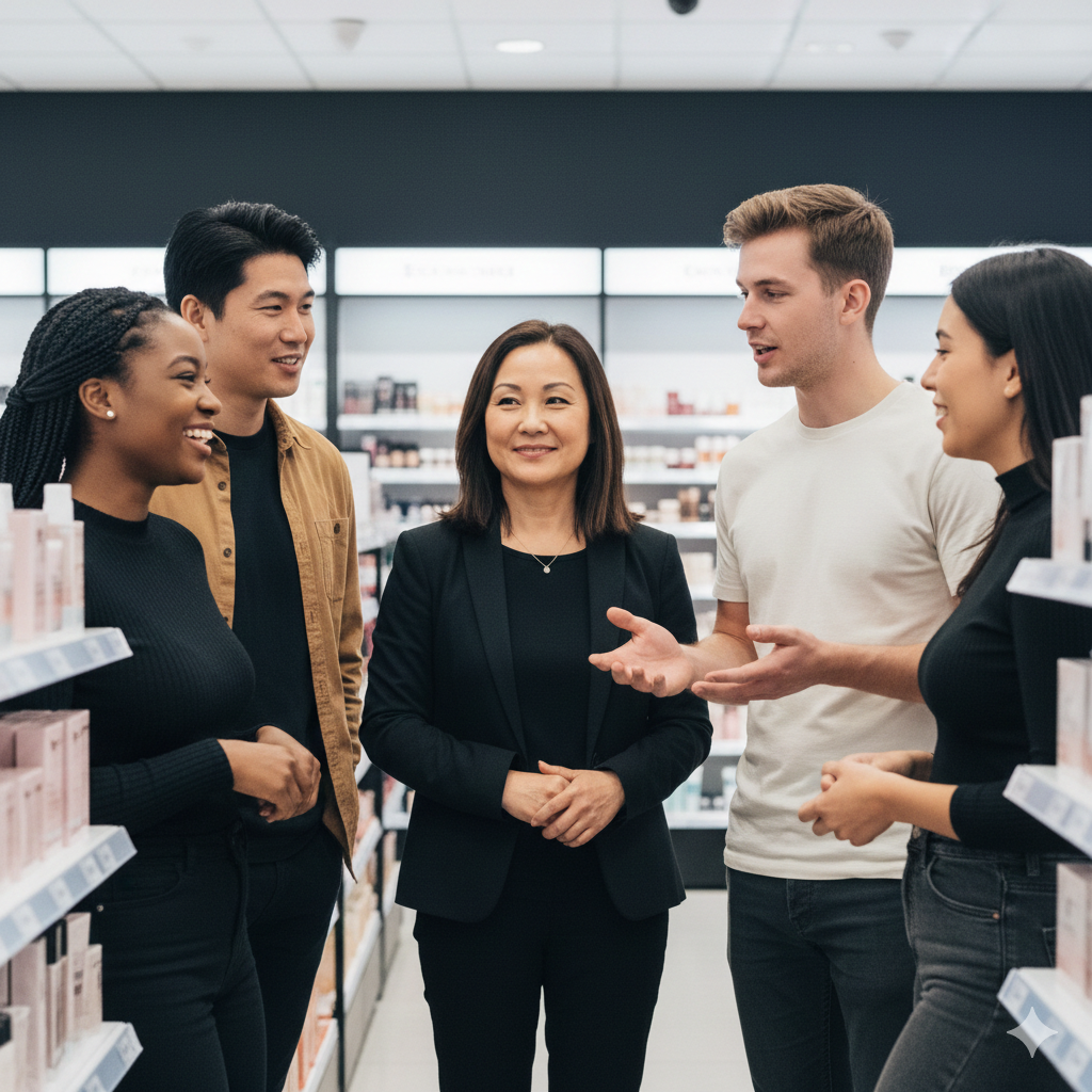 Retail team roles